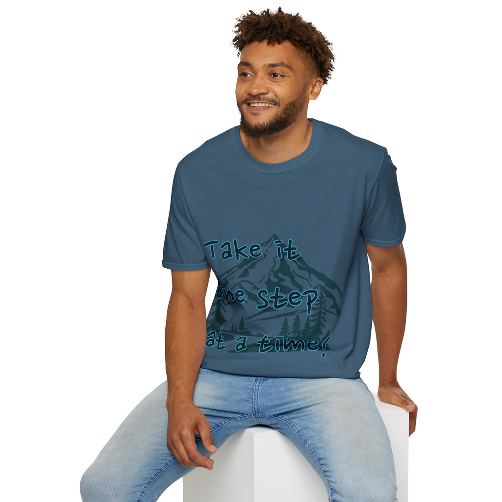Men's T-Shirt — Take it One Step at a Time