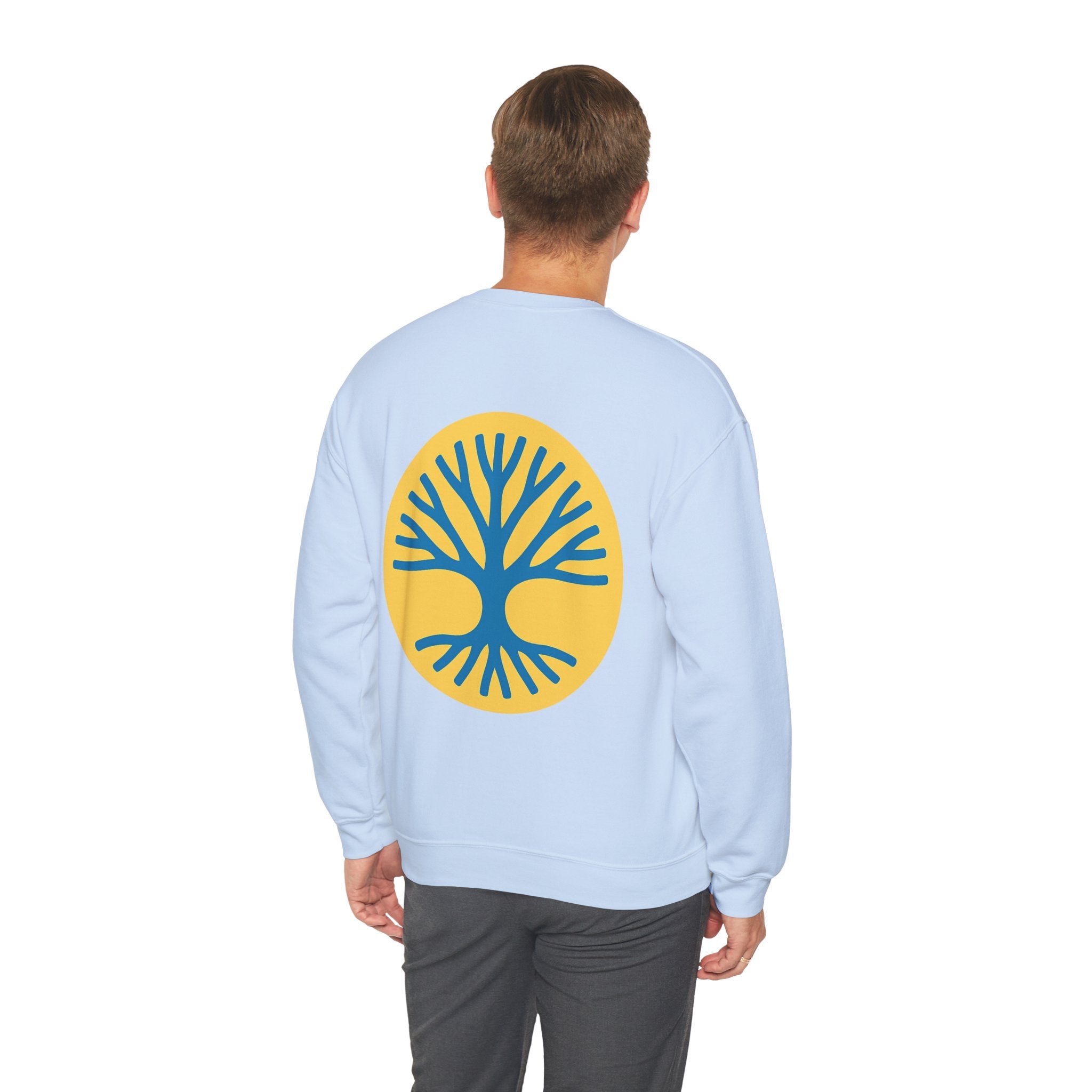Men's - Happy Living logo on the back sweatshirt