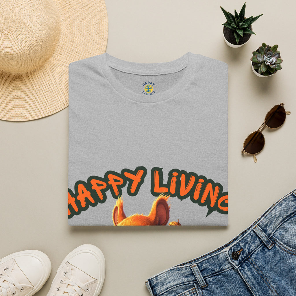 Women - Happy Living Squirrel T-Shirt
