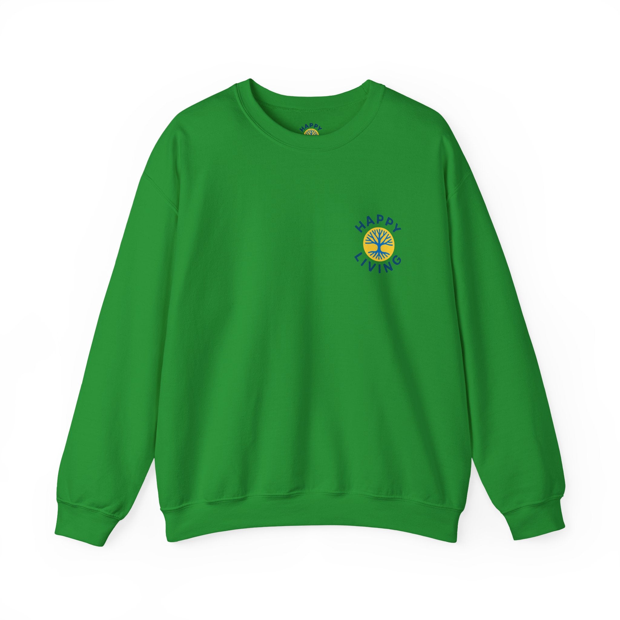 Men's - Happy Living logo on the back sweatshirt