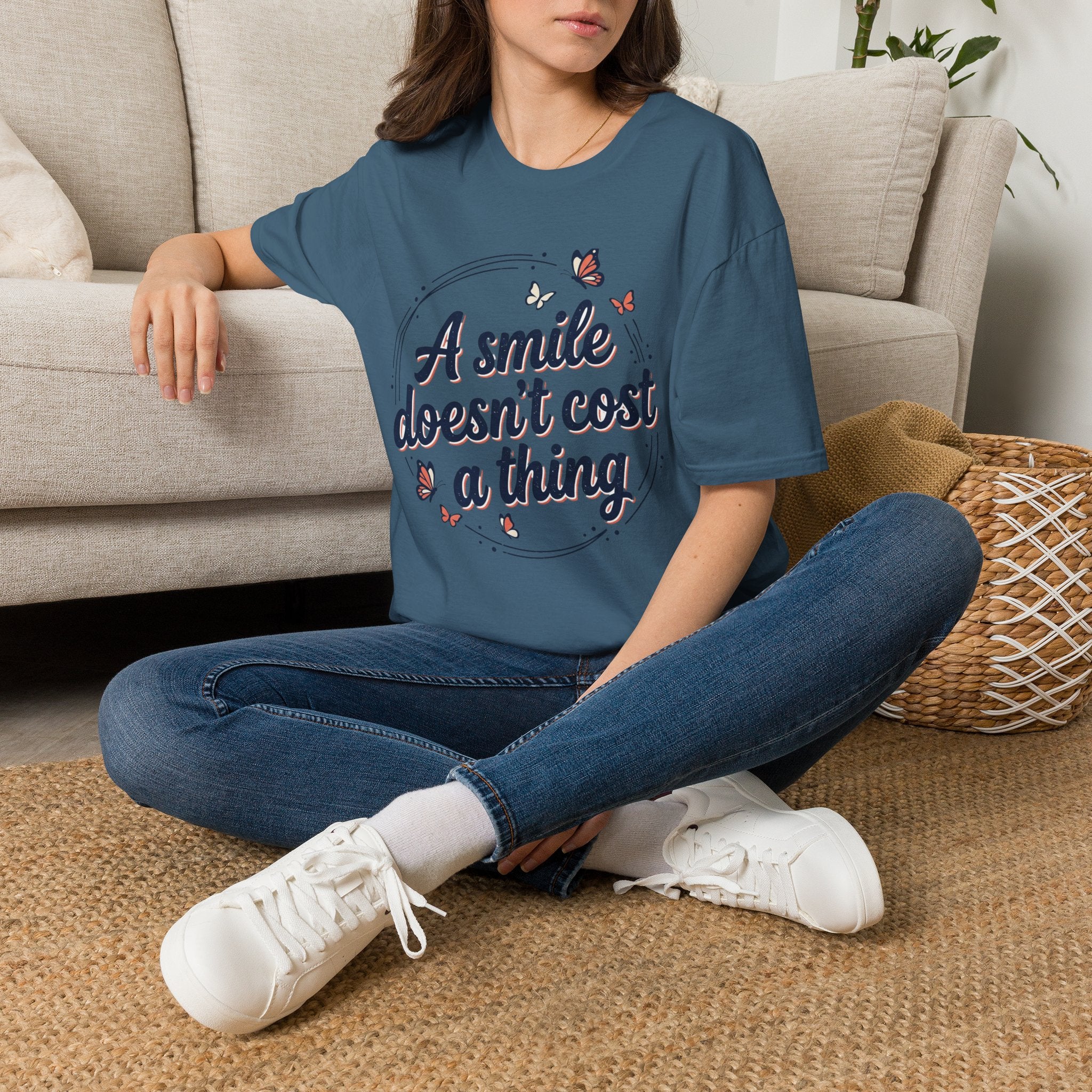 Women A Smile Doesn’t Cost a Thing T-Shirt