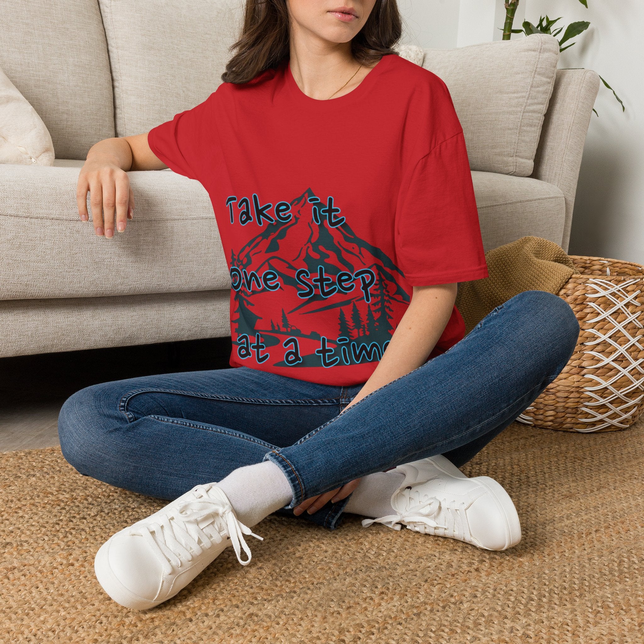 Women's T-Shirt — Take it One Step at a Time